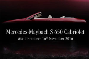  -   Mercedes-Maybach S650 Cabriolet